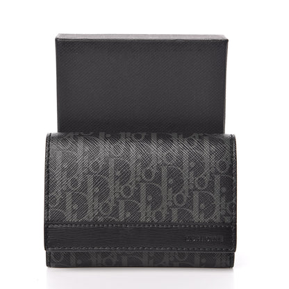 Christian Dior Homme Monogram Porte Cartes De Visite Grise 8 of 8
