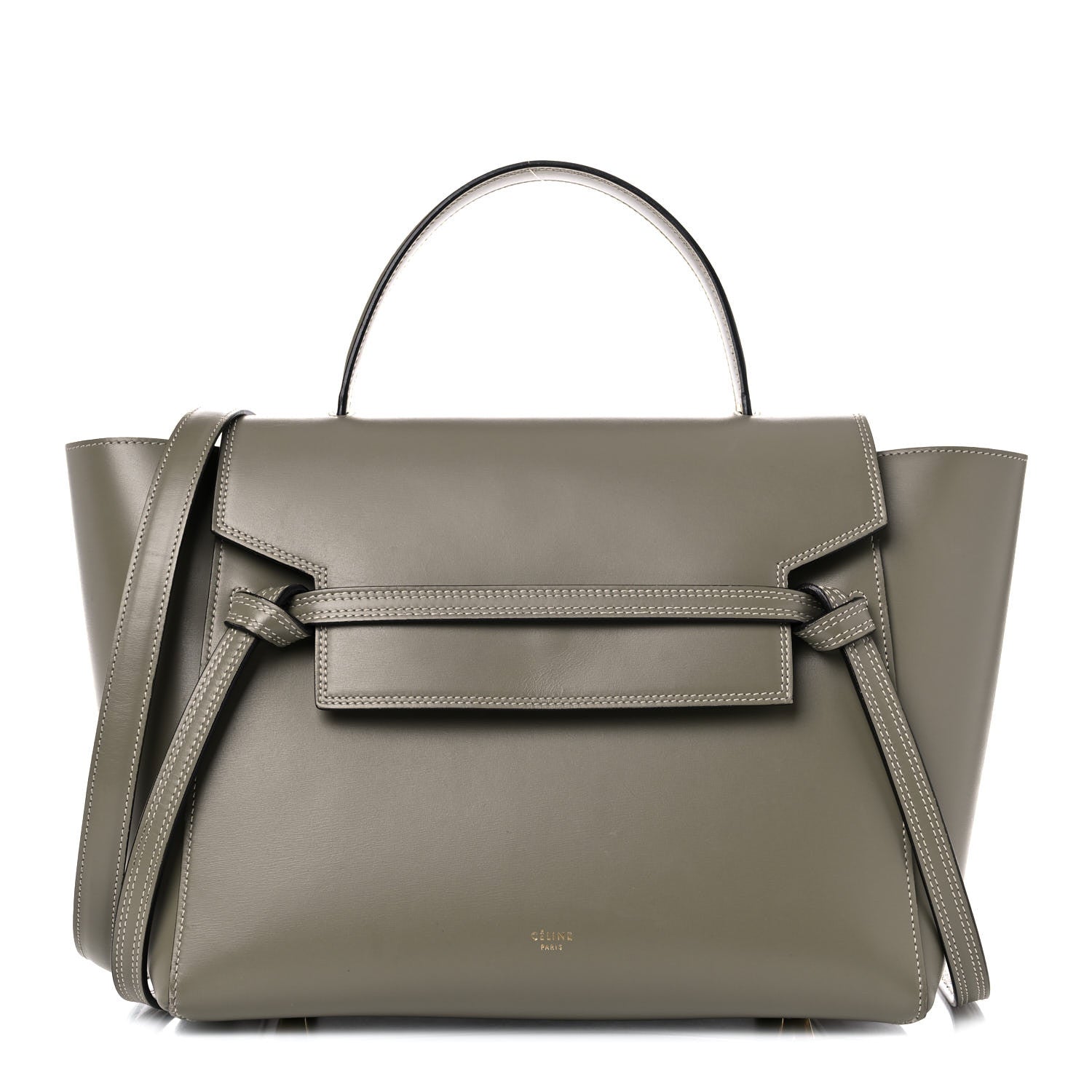 Celine Smooth Calfskin Mini Belt Bag Army Green 1 of 27