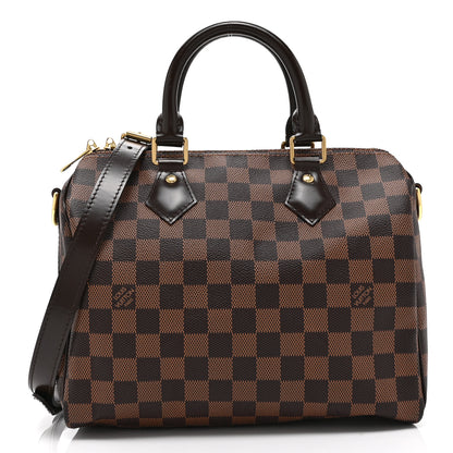 Louis Vuitton Damier Ebene Speedy Bandouliere 25 1 of 10