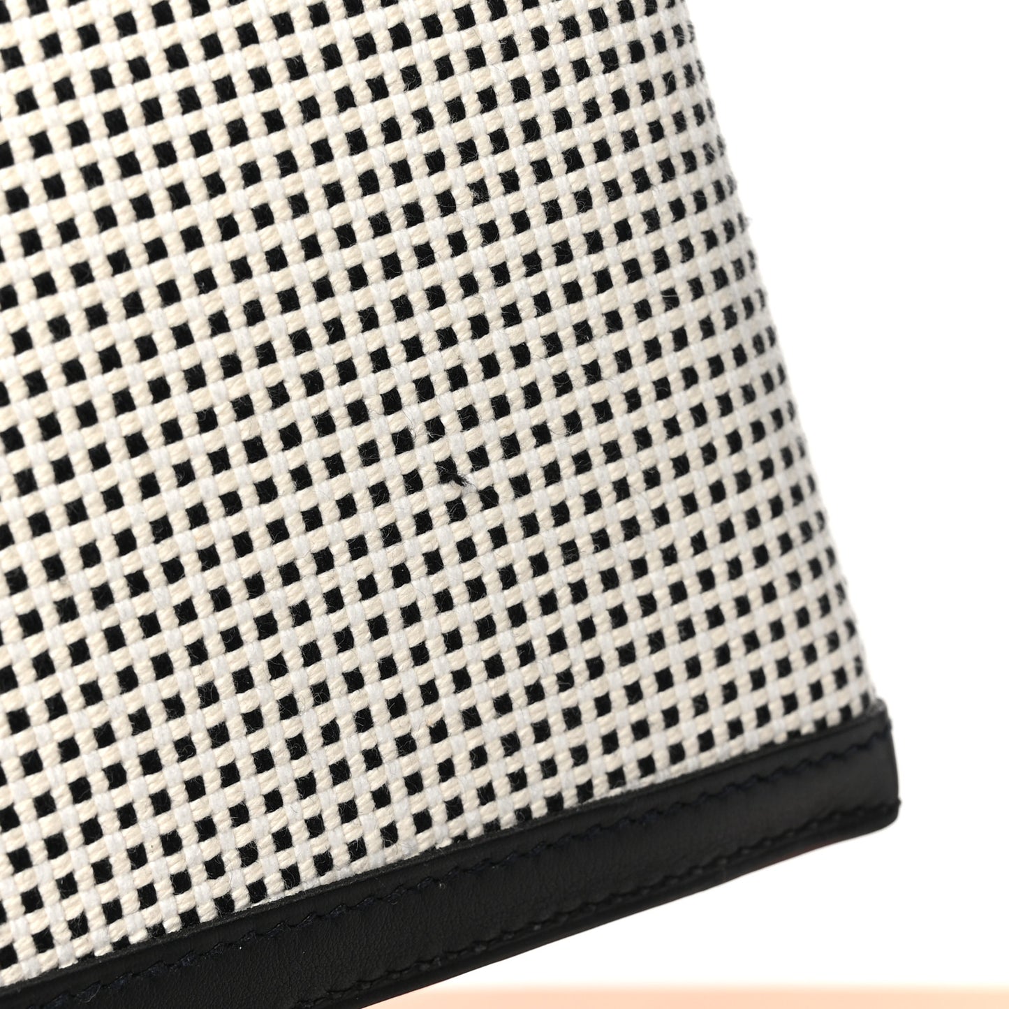 Toile Quadrille Swift Kelly Sellier 28 Ecru White Black