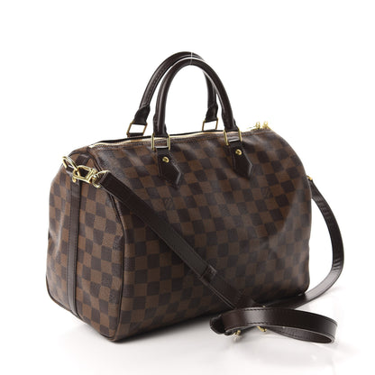 Louis Vuitton Damier Ebene Speedy Bandouliere 30 3 of 7