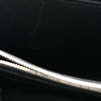 Gucci Sakai Be Green Calfskin Diagonal Stitched Blondie Wallet on Chain Black 29 of 34