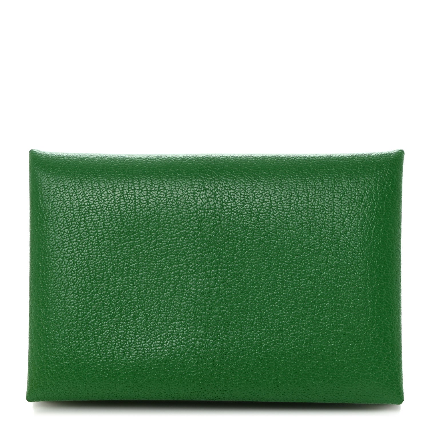 Hermes Chevre Mysore Calvi Card Case Vert Vertigo 1 of 8