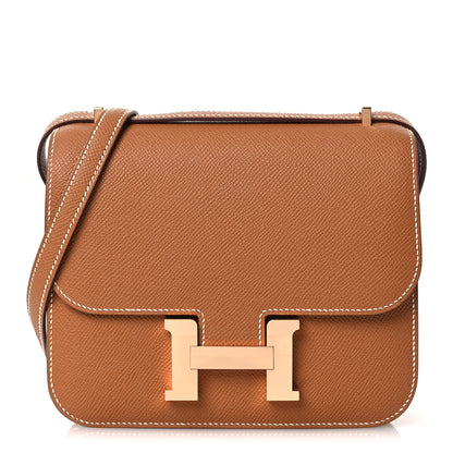 Hermes Epsom Constance 18 Gold 1 of 12