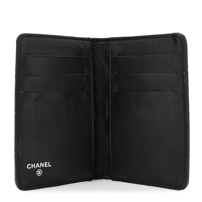 Chanel Patent Quilted Card Holder Wallet Black 5 of 11