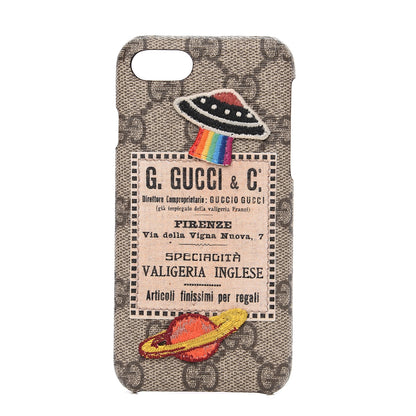Gucci GG Supreme Monogram Courrier iPhone 8 Case 1 of 6