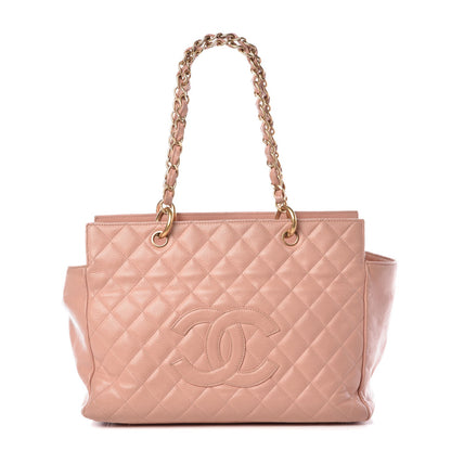Chanel Caviar Quilted Grand Timeless Tote GTT Pink 1 of 18