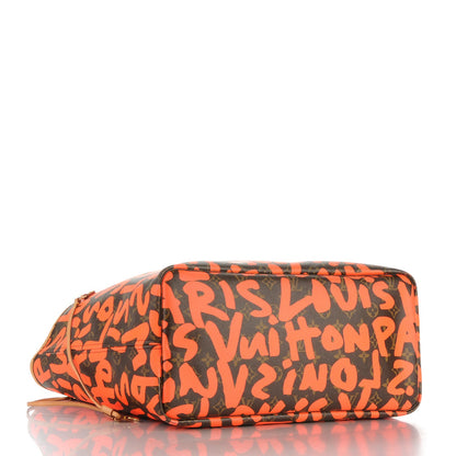 Louis Vuitton Monogram Graffiti Neverfull GM Orange 4 of 10