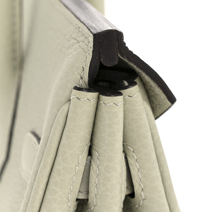 Hermes Togo Birkin 25 Gris Neve 12 of 12