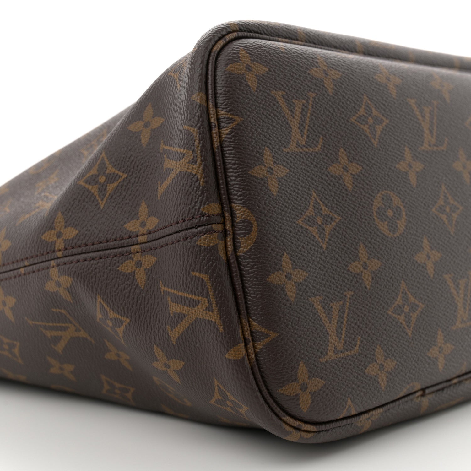 Louis Vuitton Monogram Calfskin Neo Neverfull Inside Out MM Tan 14 of 17