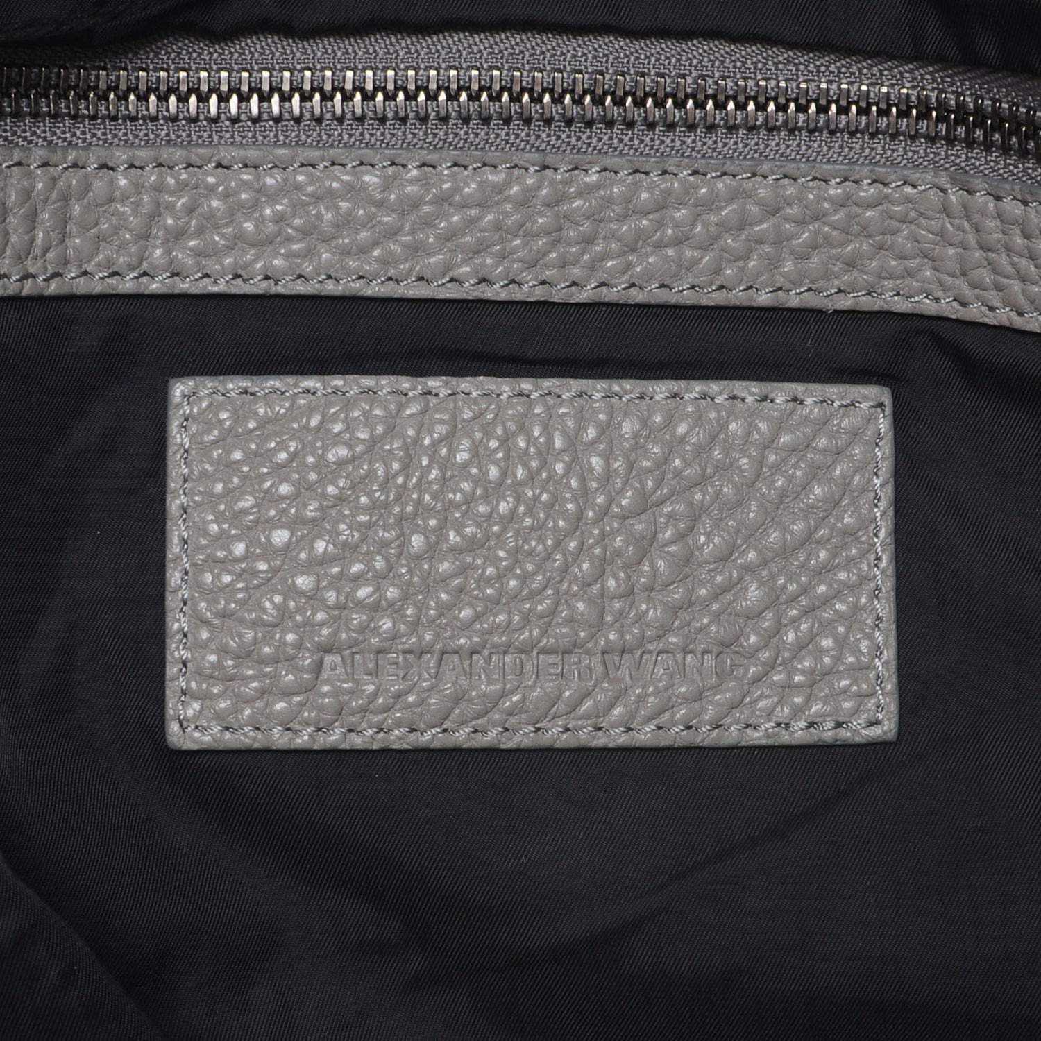 Alexander Wang Suede Kirsten Satchel Grey 6 of 6