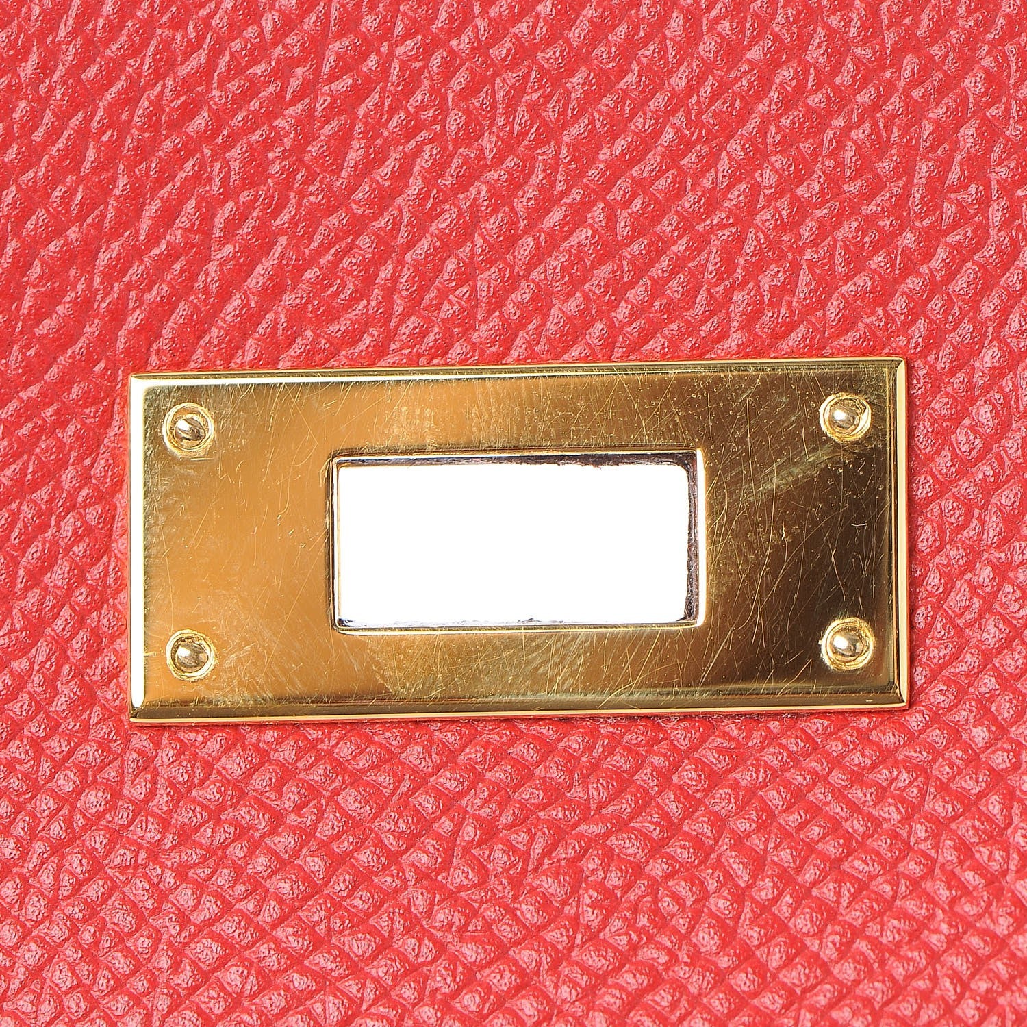 Hermes Epsom Horseshoe Kelly Sellier 28 Rouge Casaque Etain 22 of 36