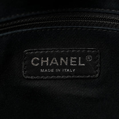 Chanel Canvas Small Deauville Tote Beige Black 6 of 10