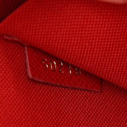 Louis Vuitton Damier Ebene Pochette Felicie Chain Wallet 9 of 14