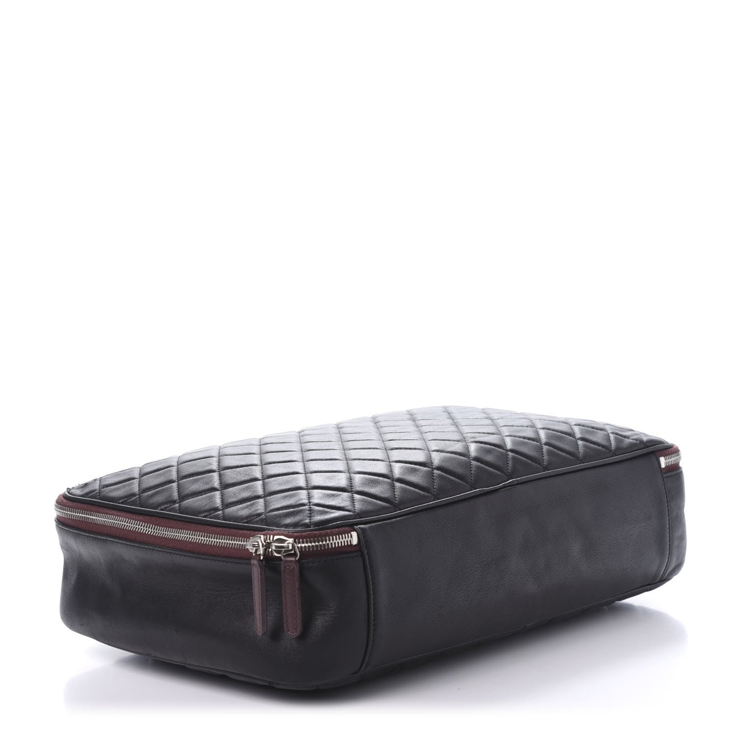 Chanel Lambskin Quilted Laptop Case Black 4 of 13