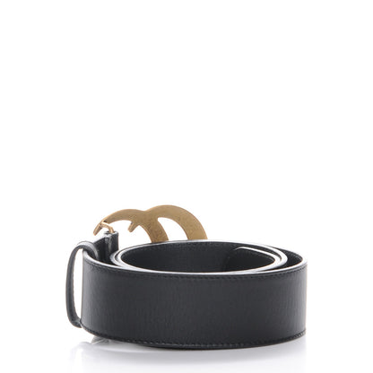 Gucci Moon Calfskin Double G 40mm Belt 75 30 Black 3 of 6