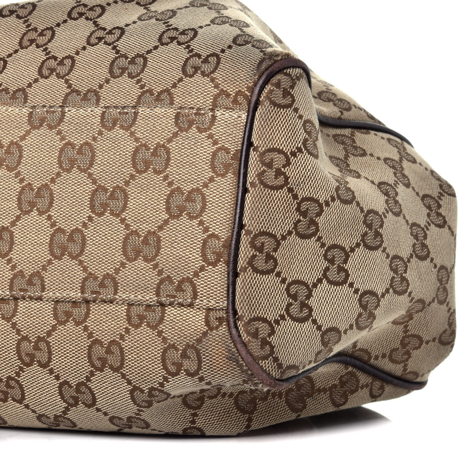 Gucci Monogram Medium Sukey Tote Dark Brown 9 of 10