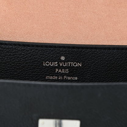 Louis Vuitton Calfskin Lockme Ever BB Black 6 of 15