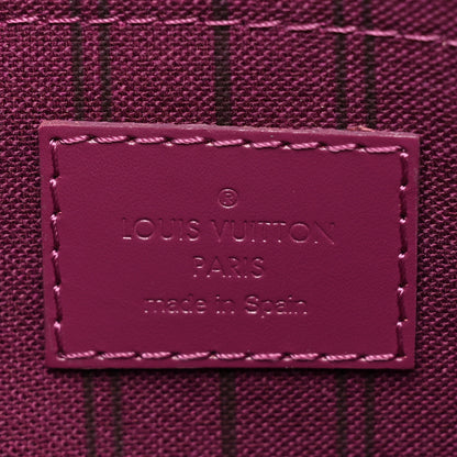 Louis Vuitton Monogram Totem Neverfull MM Magenta 8 of 14