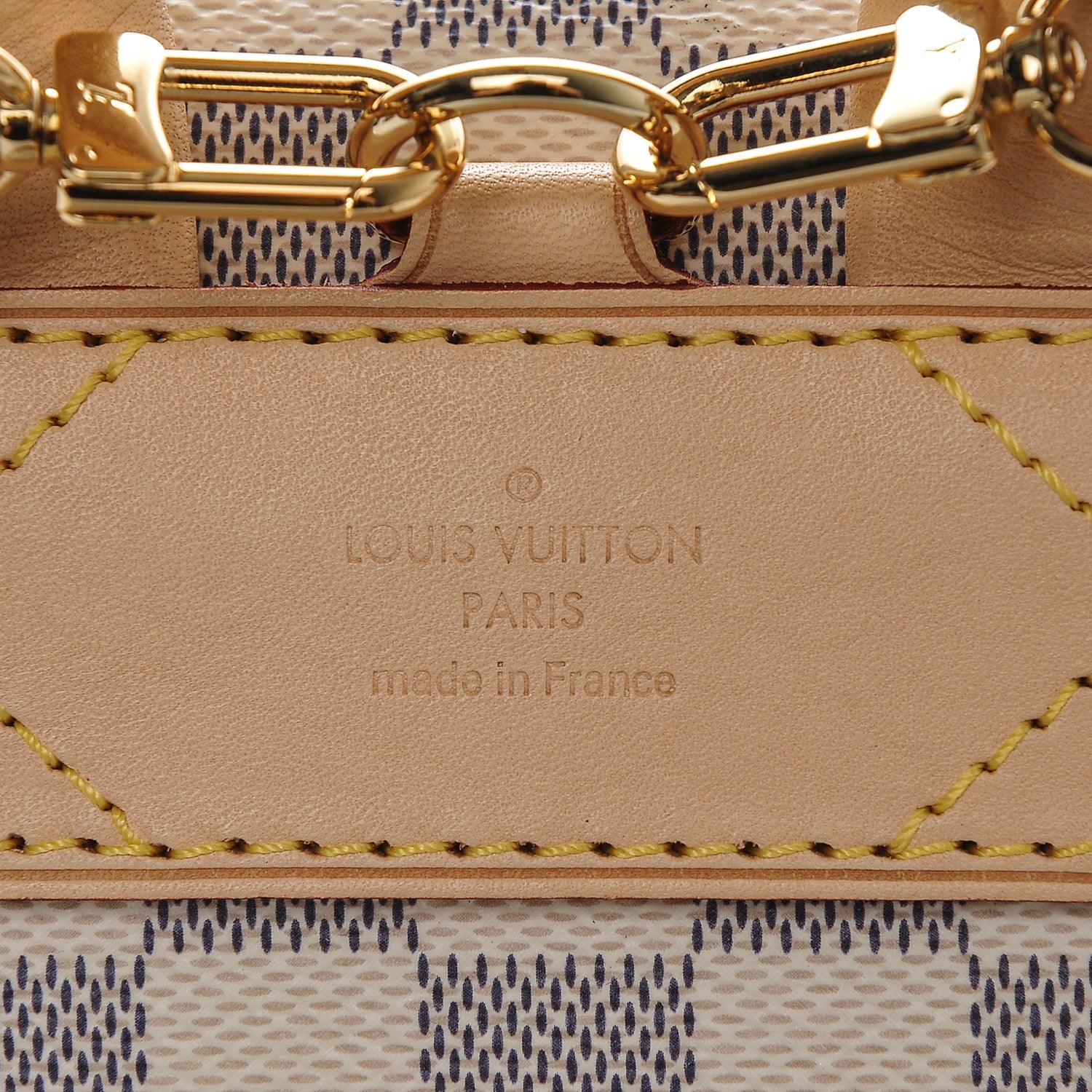 Louis Vuitton Damier Azur Sperone BB Backpack 7 of 7