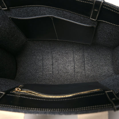Chloe Felt Large Woody Ribbon Tote Cashmere Grey 5 of 10