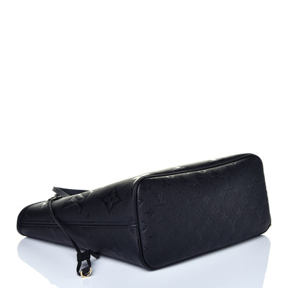 Louis Vuitton Empreinte Monogram Giant Neverfull MM Black 3 of 7