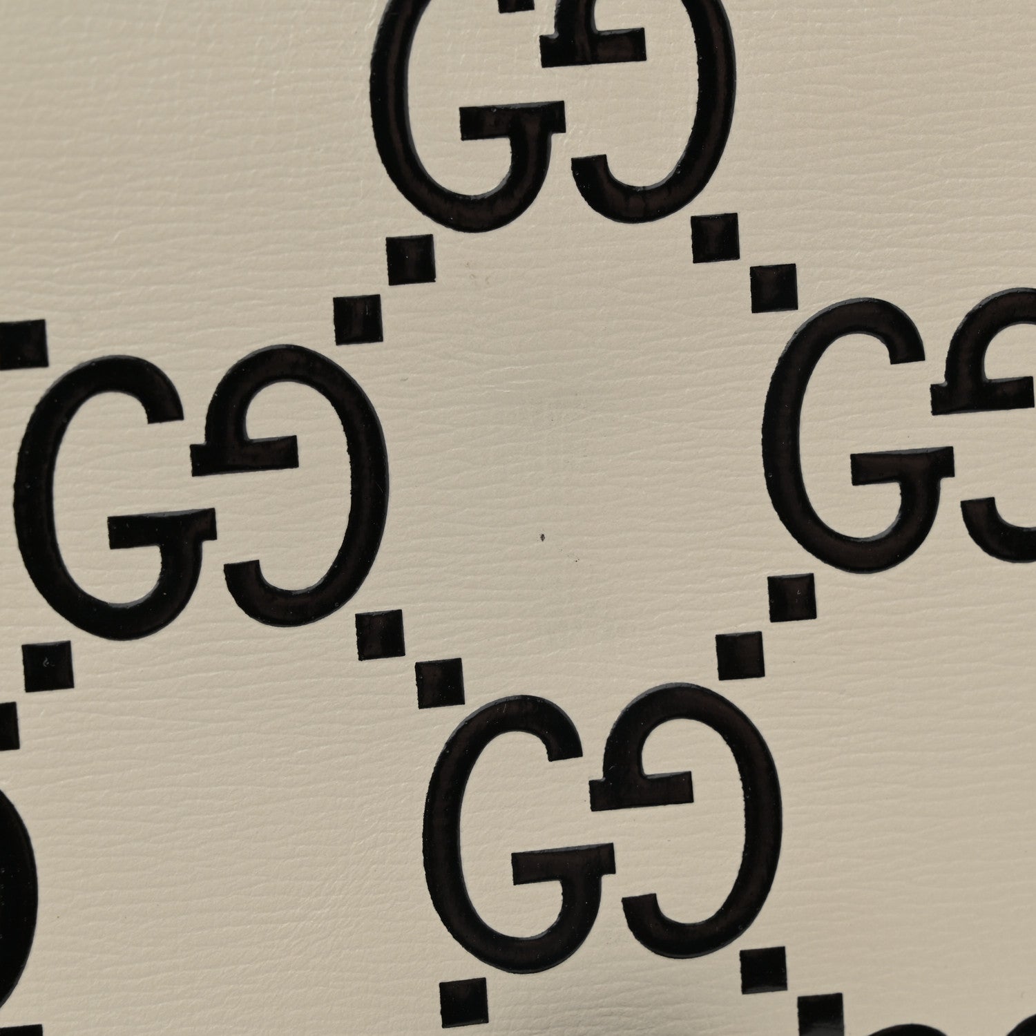 Gucci Azalea Calfskin GG Monogram Bi-Color Debossed Small Jackie 1961 Hobo Mystic White Black 14 of 15