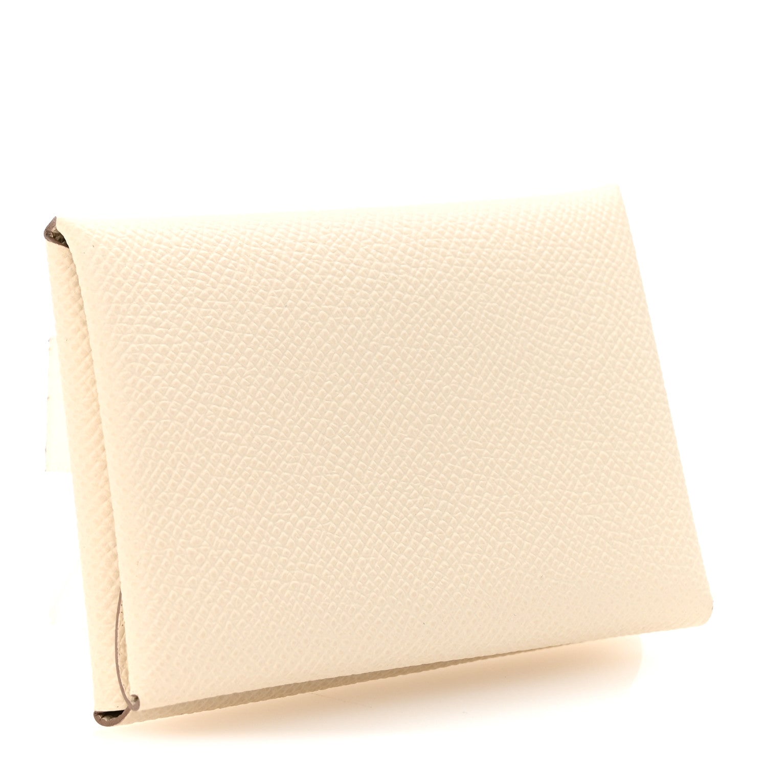 Hermes Epsom Calvi Duo Card Case Craie 3 of 7