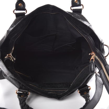 Balenciaga Agneau Giant 12 Rose Gold Hardware City Black 5 of 16