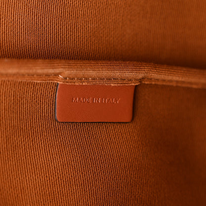 Celine Triomphe Canvas Calfskin Medium Bucket Bag Tan 6 of 15