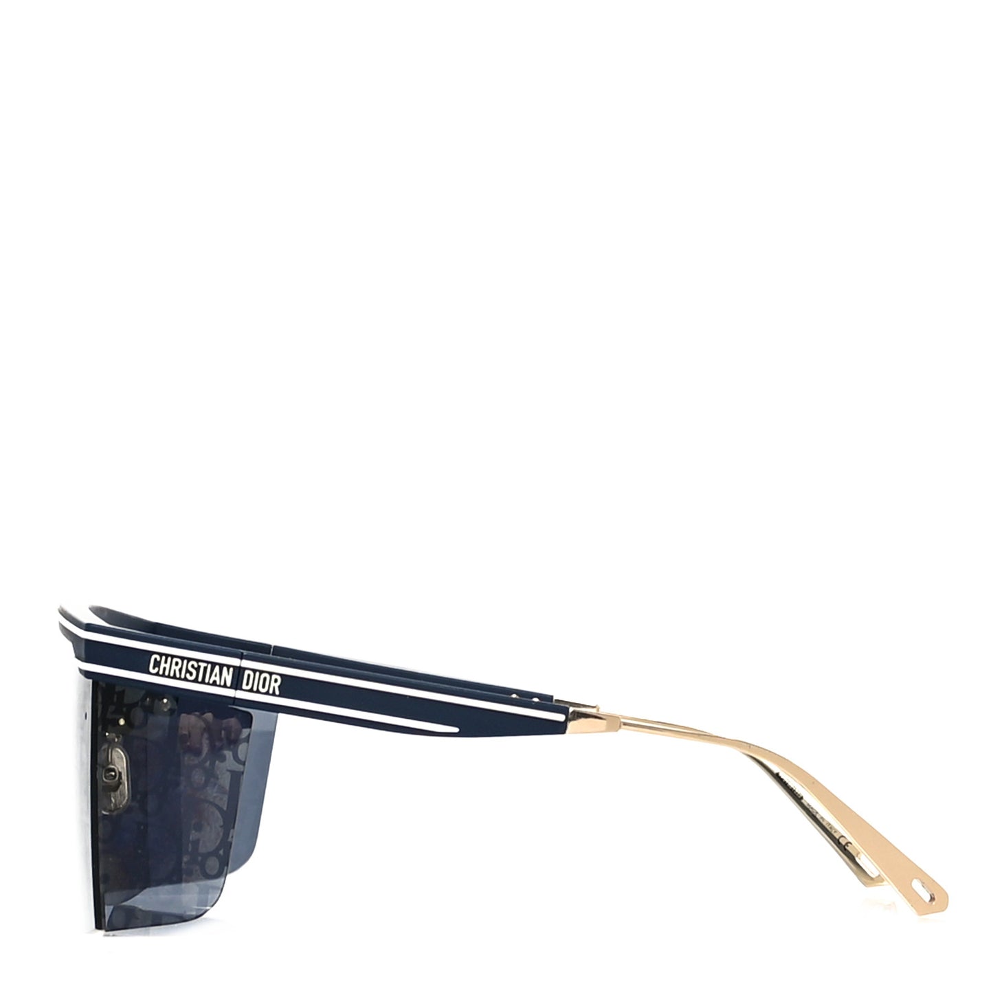 Oblique Diorclub M1U Mask Sunglasses Blue