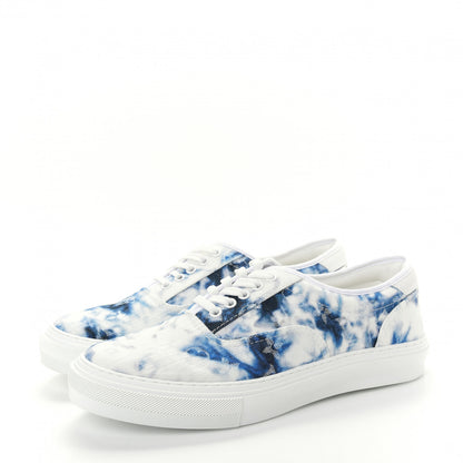 Louis Vuitton Denim Monogram Trocadero Tie Dye Sneakers 8 Marine 3 of 9