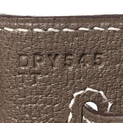 Hermes Togo Kelly Retourne 32 Etoupe 8 of 17