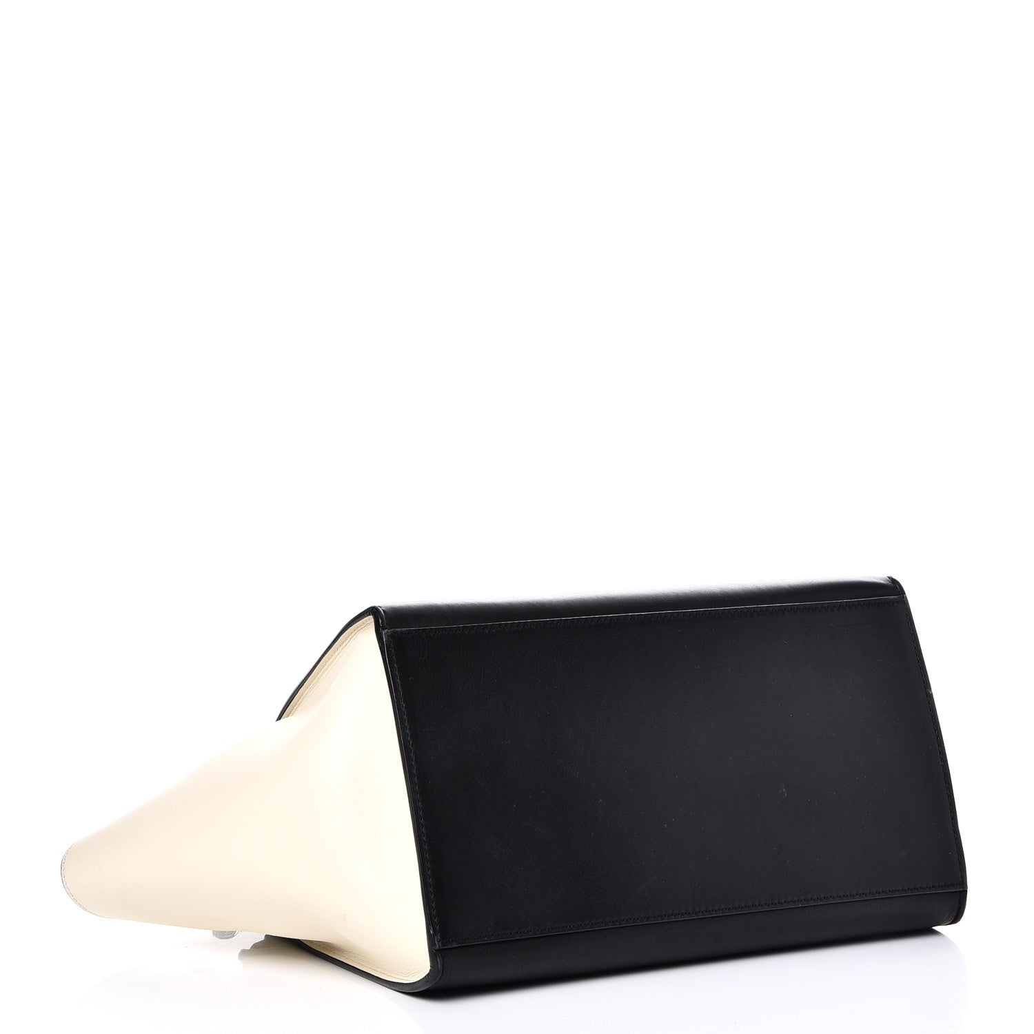 Celine Velluto Calfskin Suede Medium Tri-Color Trapeze Granite 5 of 14