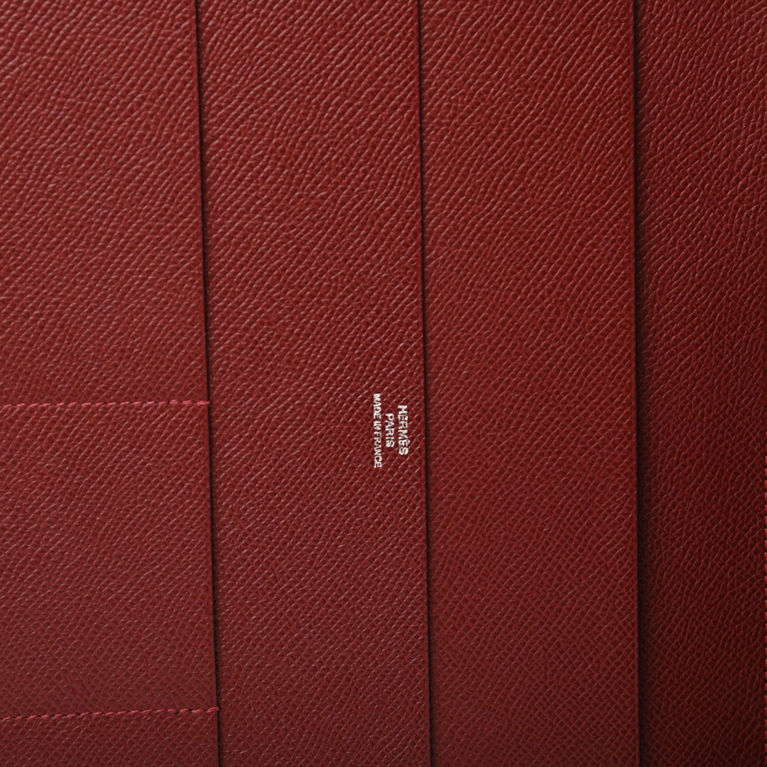 Hermes Epsom E-Zip iPad Notebook Cover Rouge H 6 of 7