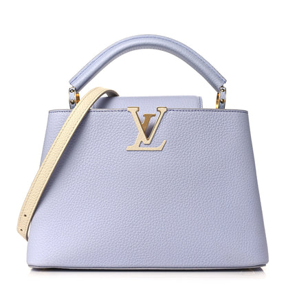 Louis Vuitton Taurillon Braided Chain Capucines BB Iris Creme 1 of 8