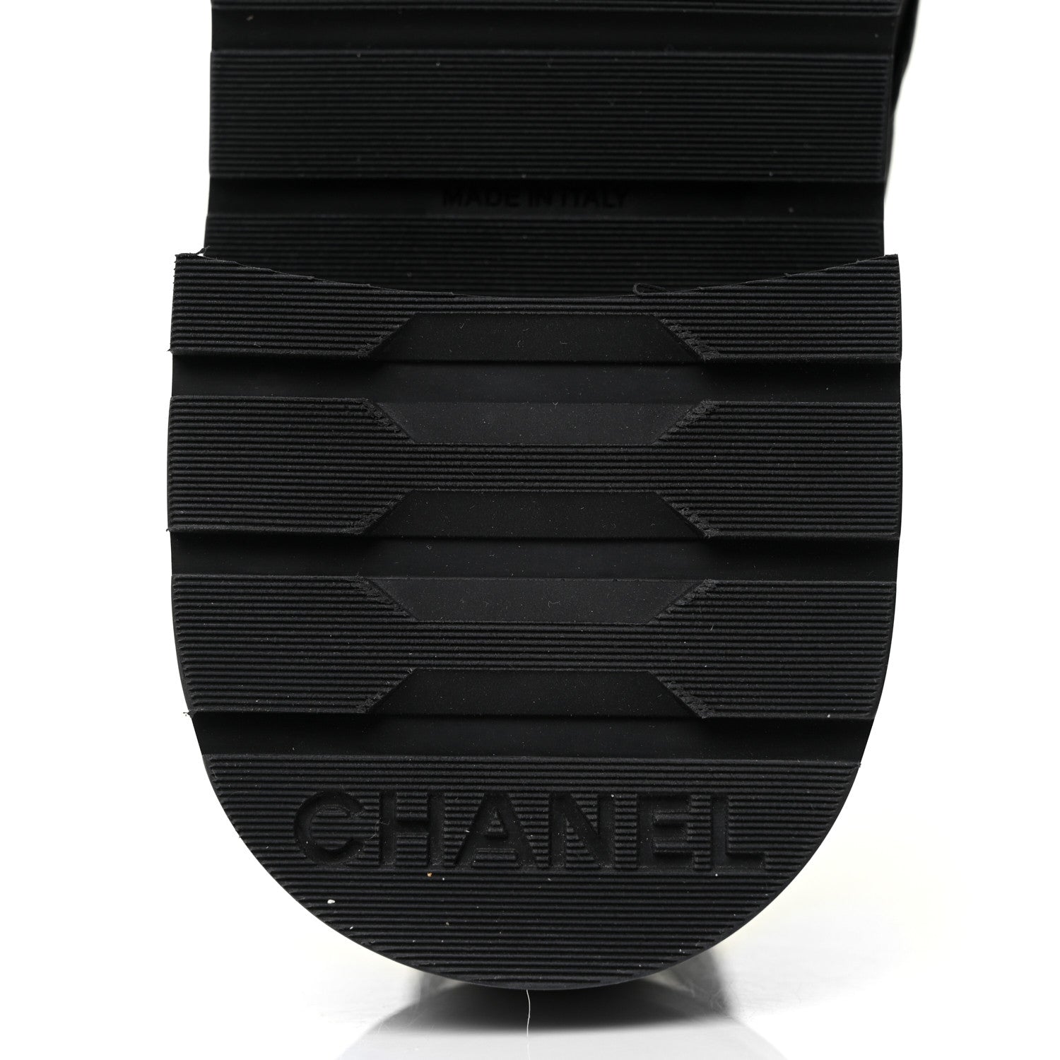 Chanel Shiny Lambskin Quilted Lace Up Combat Boots 38 Black 5 of 10