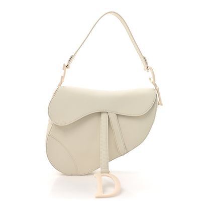 Christian Dior Ultra Matte Calfskin Saddle Bag Off White 1 of 10