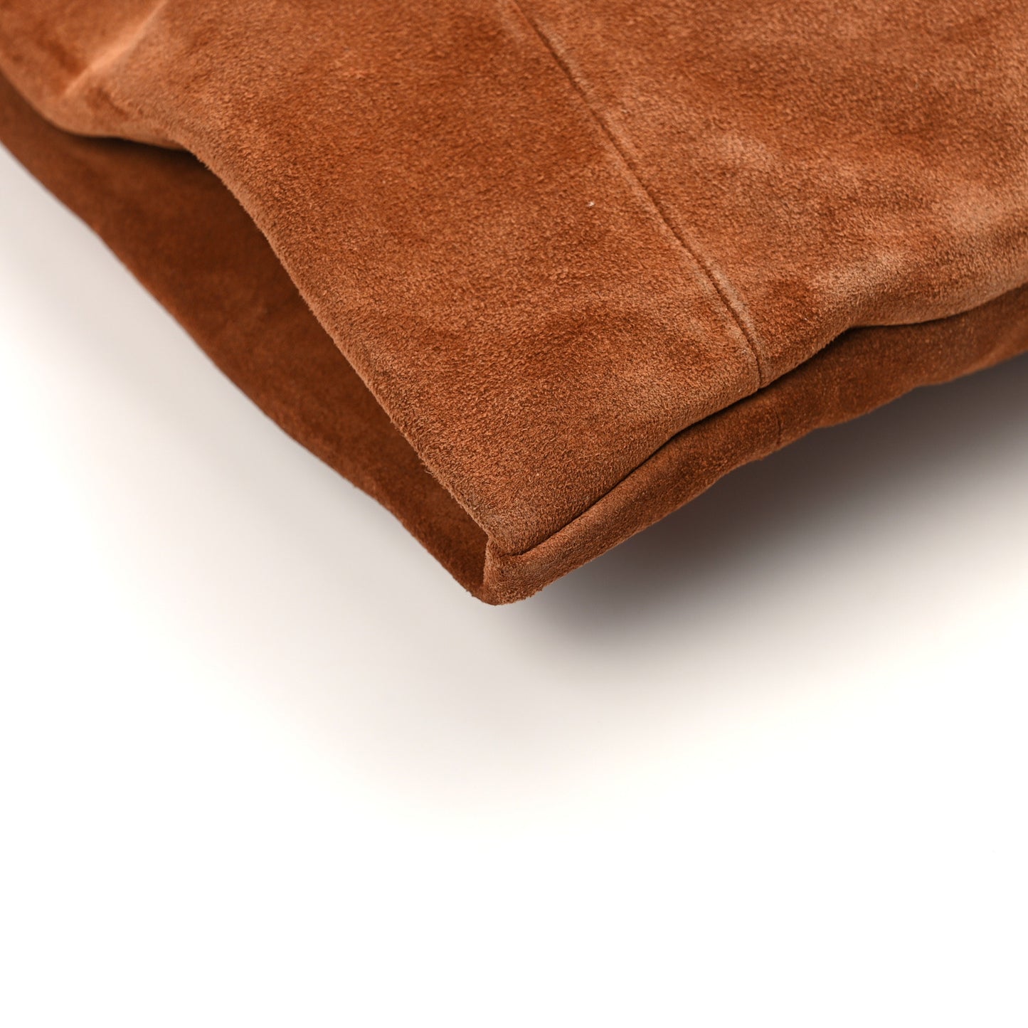 Suede Ana Hobo Bag Tan