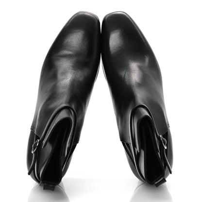 Saint Laurent Calfskin Mens Terry 45 Boots 42 Black 2 of 14