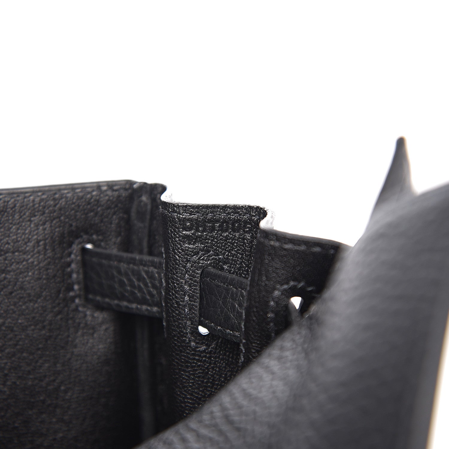 Hermes Taurillon Clemence Kelly Ado Backpack Black 7 of 10