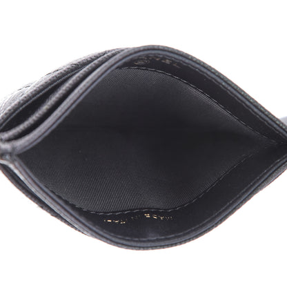 Chanel Iridescent Caviar Quilted Card Holder Black 5 of 9