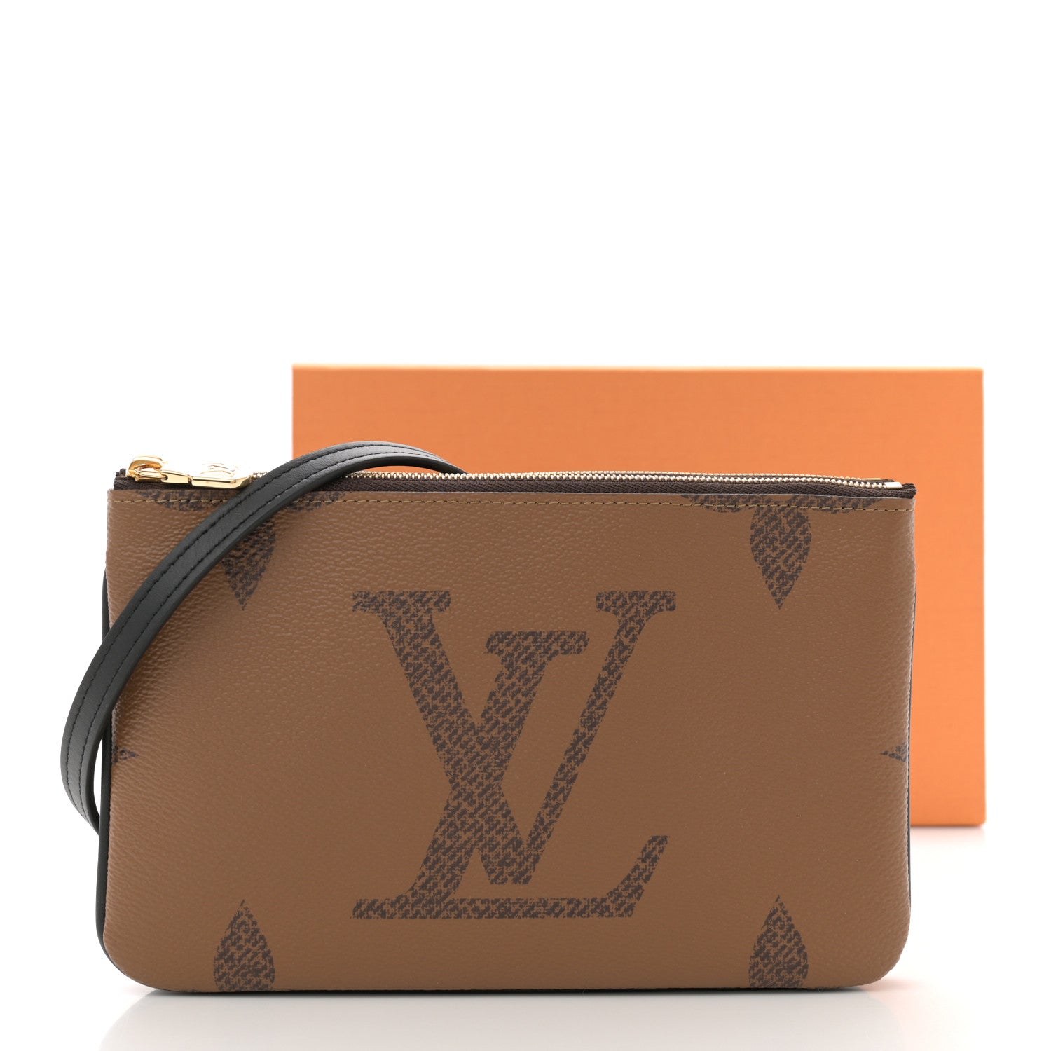 Louis Vuitton Reverse Monogram Giant Double Zip Pochette 11 of 11