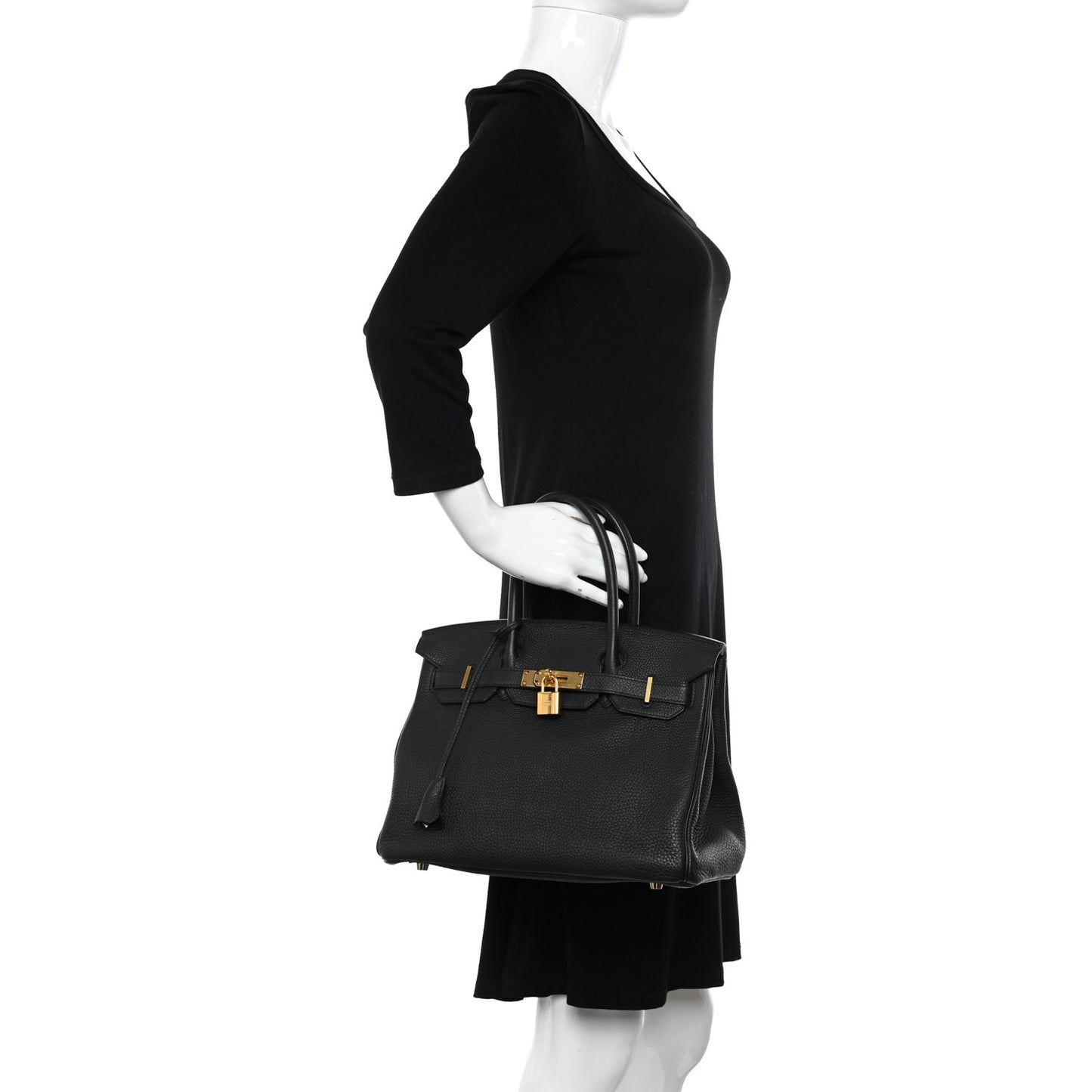 Togo Birkin 30 Black