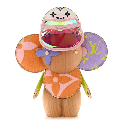 Louis Vuitton Wood Monogram Rubik's Cube Giant Vivienne Doll 1 of 7