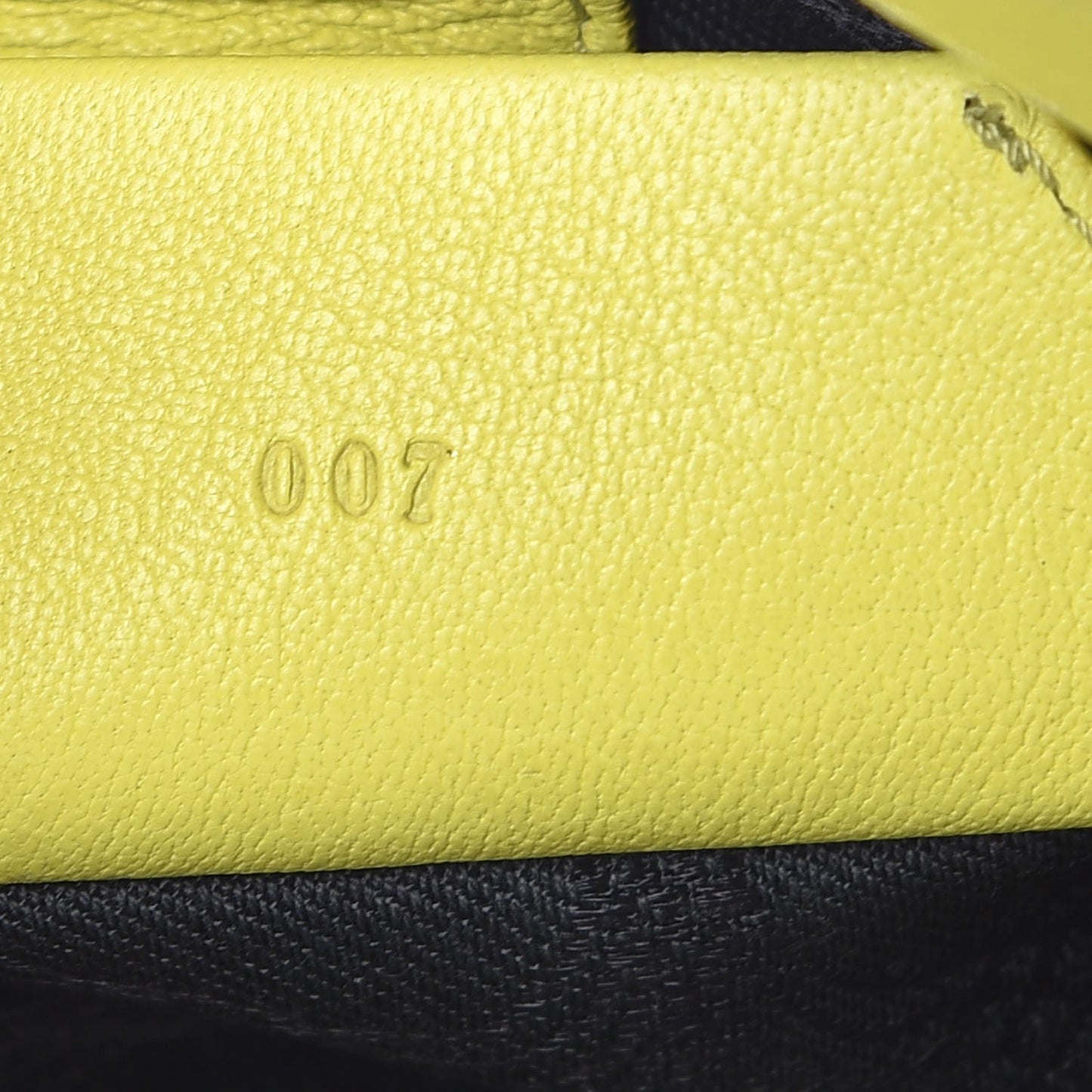Lambskin PS1 Tote Citron
