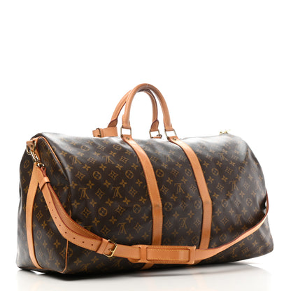 Louis Vuitton Monogram Keepall Bandouliere 55 3 of 16
