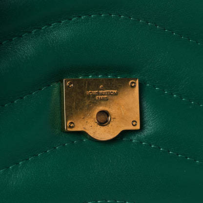 Louis Vuitton Calfskin New Wave Chain Bag MM NM Emerald 12 of 16