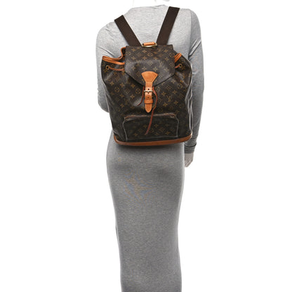 Louis Vuitton Monogram Montsouris GM Backpack 2 of 11