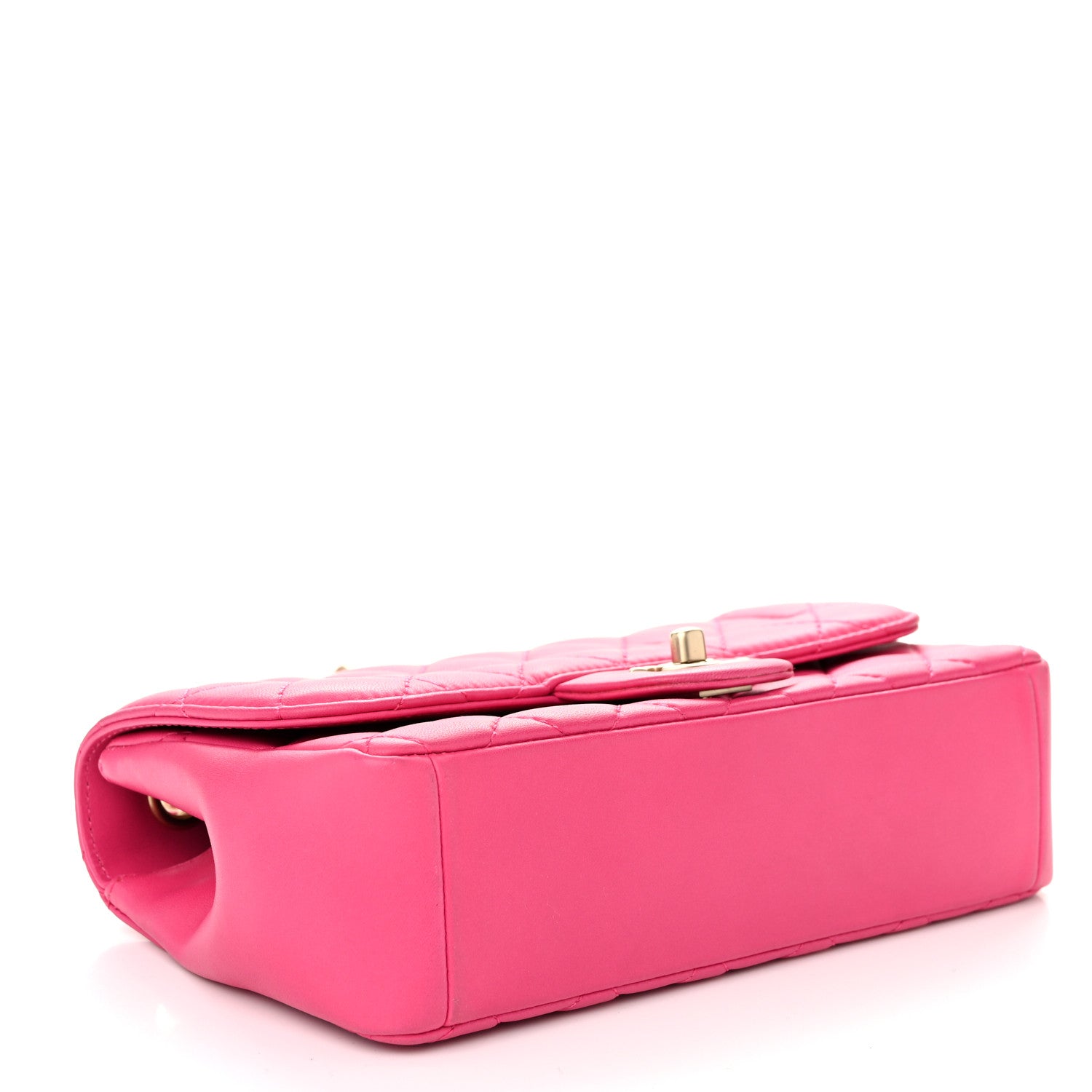 Chanel Lambskin Quilted Mini Mademoiselle Chic Flap Pink 4 of 10
